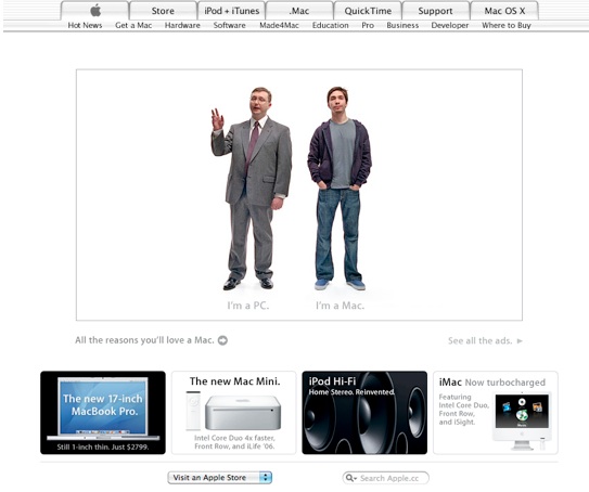 apple ad 2, your brand's most compelling story, CMI