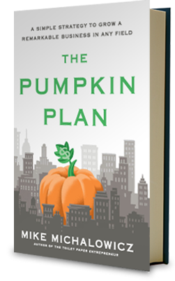 The Pumpkin Plan book cover by Mike Michalowicz