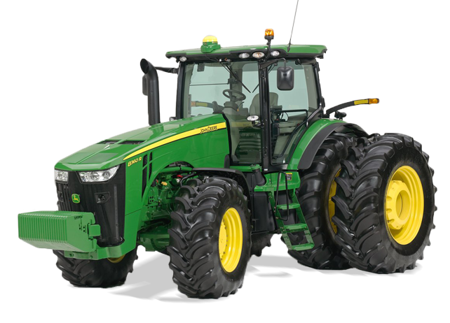 John Deer, tractor 8R, variations