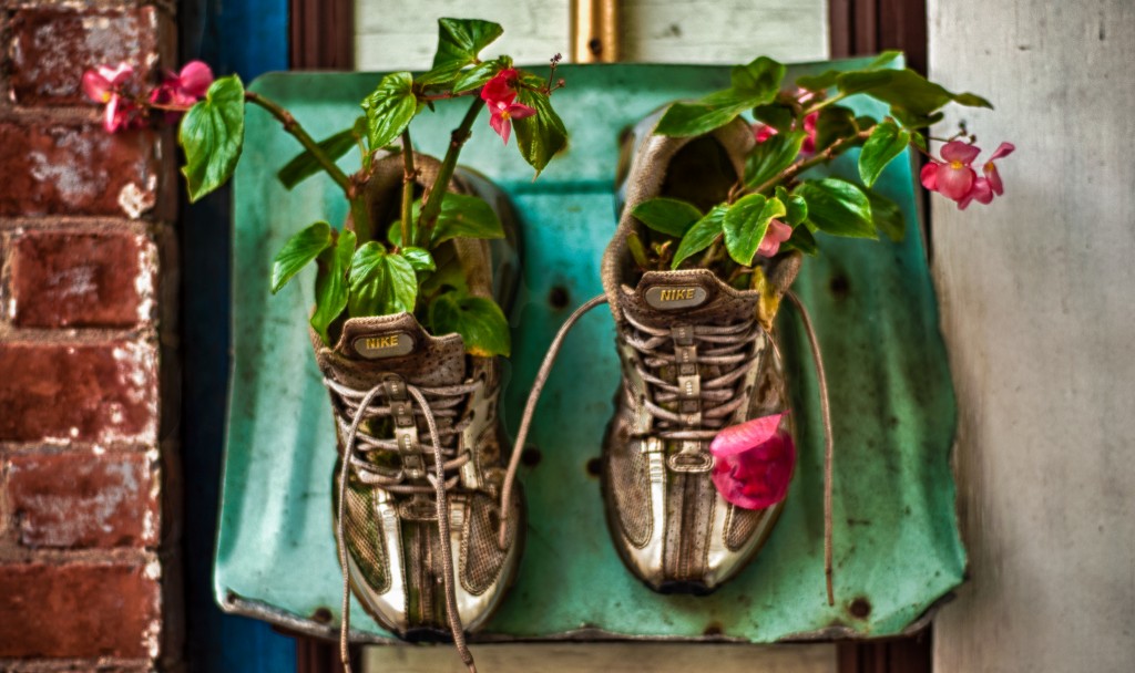 NYC's Boerum Hill is Growing Plants in Old Shoes - Business 2 Community