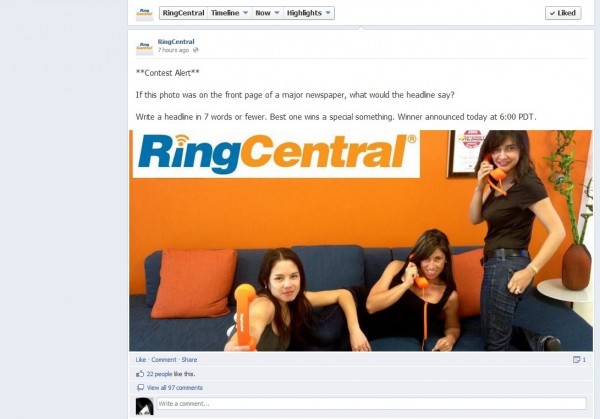 RingCentral Phone Service Contest
