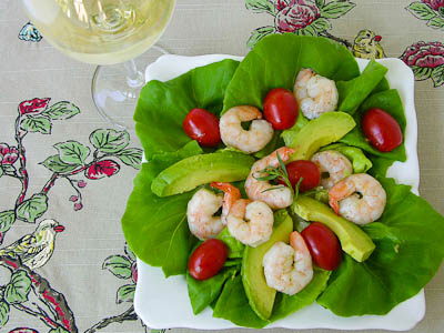 Shrimp Salad with Lemon Tarragon Dressing