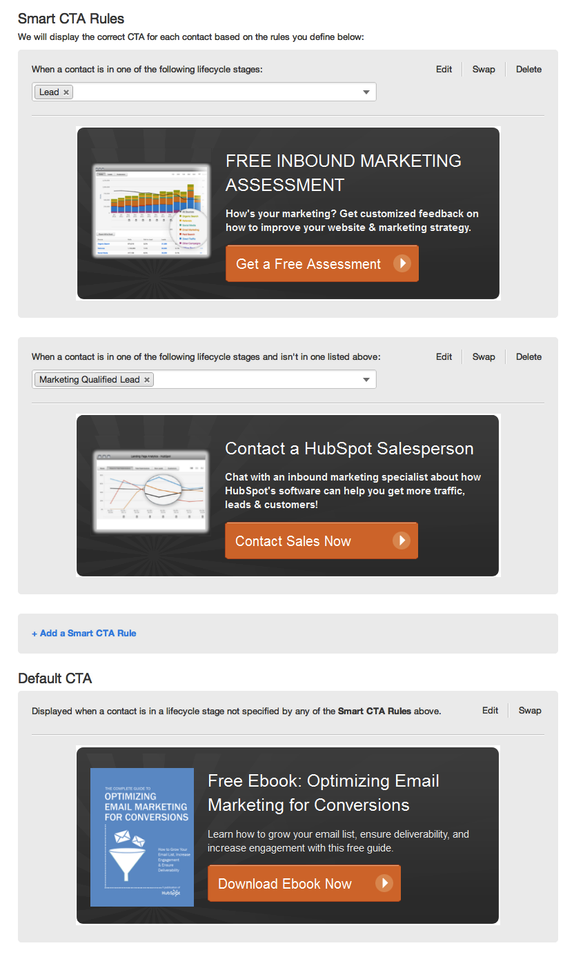 Smart CTA   HubSpot