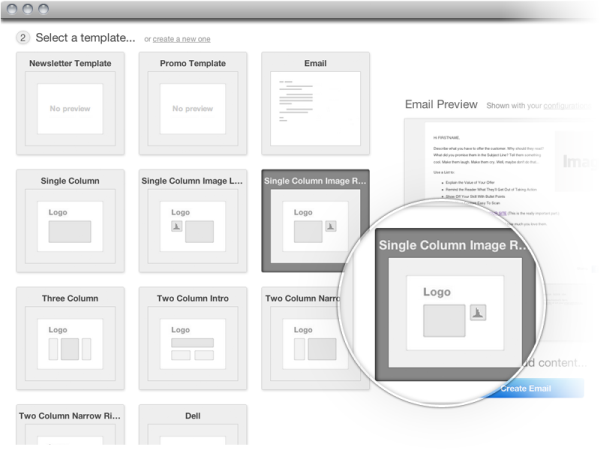 Email Layouts