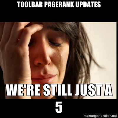 Toolbar Pagerank Updates