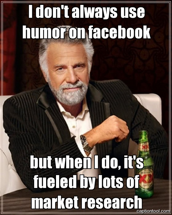 dos equis meme is an example of humorous content marketing
