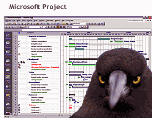 Microsoft Project Angry Birds