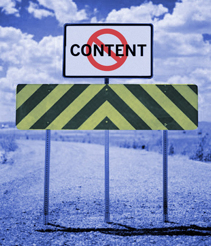 Small business content marketing barriers
