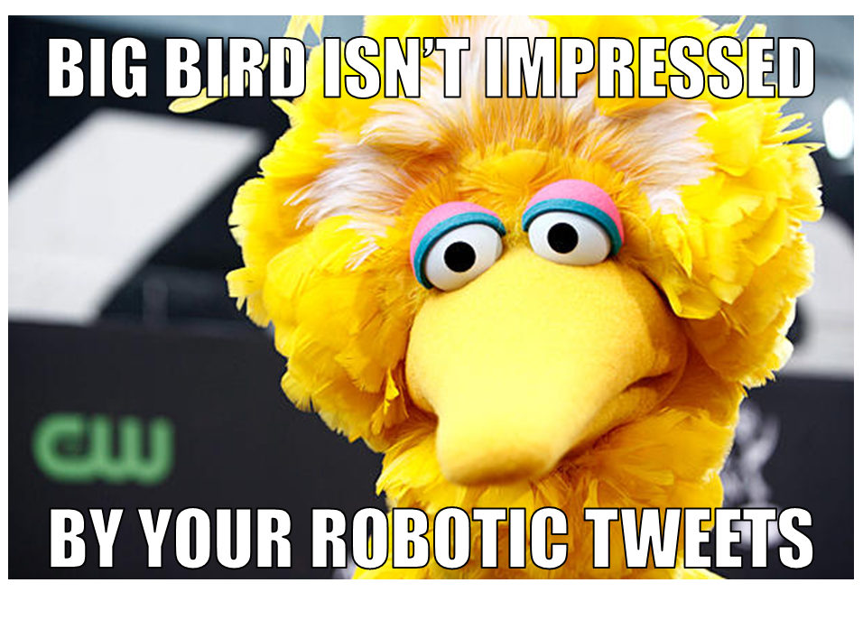Big Bird Tweets