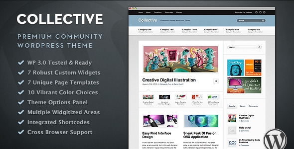 Collective - Community WordPress Theme