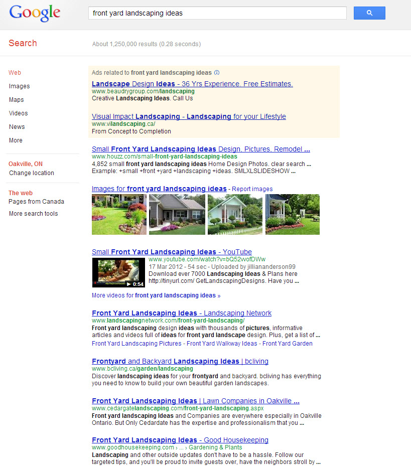 Landscaping2 Simple SEO Advice from the Smartest Guy in Canada