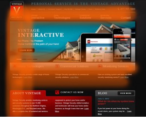Vintage Security Website