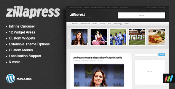 ZillaPress - WordPress Magazine