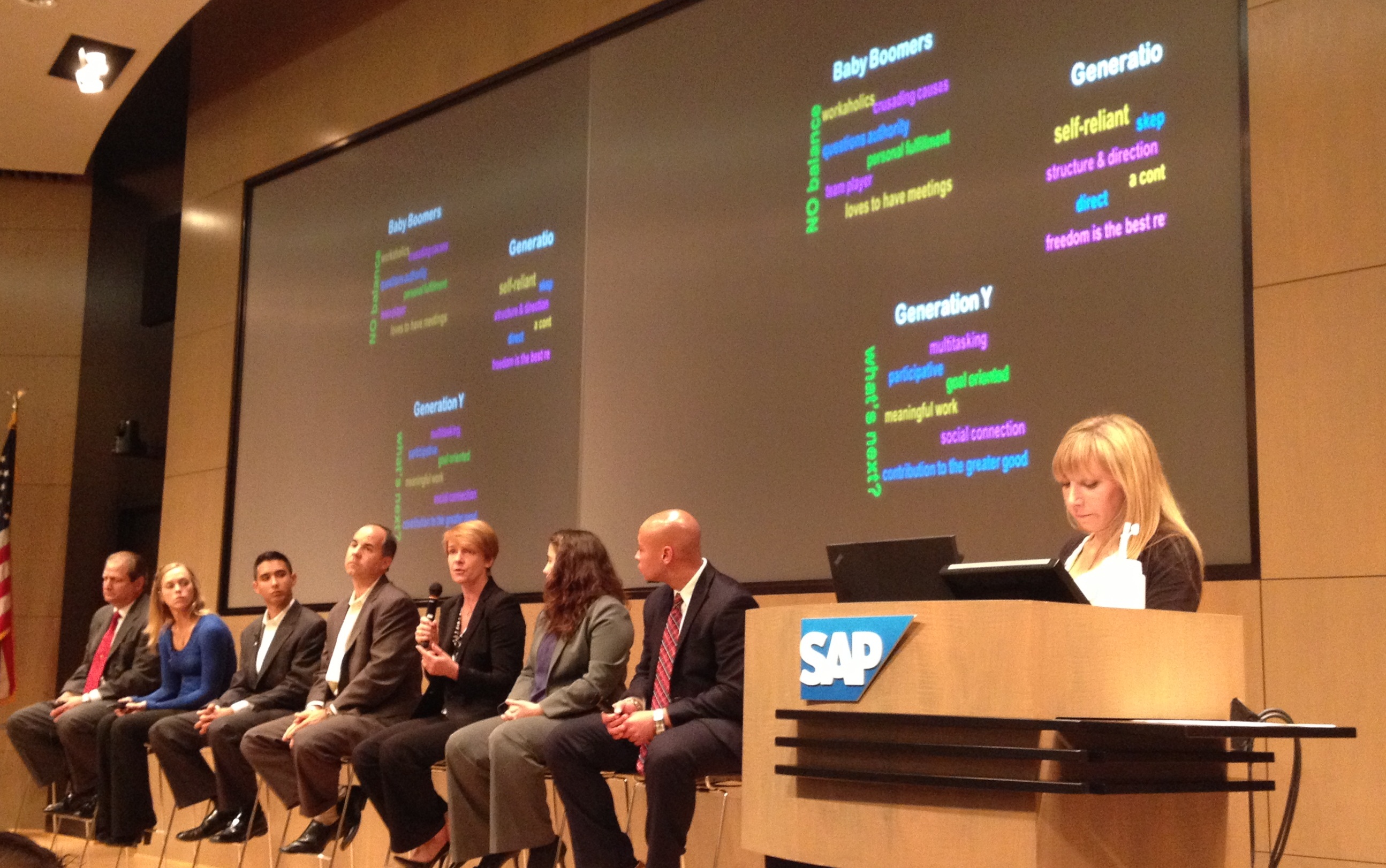 SAP multi-genertional panel discussion
