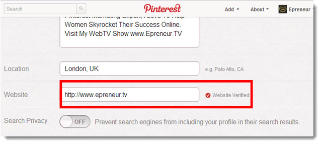 How to verify your Pinterest account and why you should