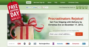 Free Shipping Day is December 17th