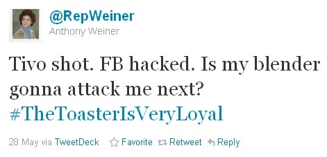 Anthony Weiner Tweets