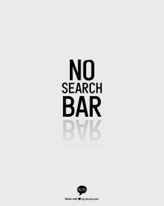 No Search Bar