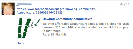 Facebook marketing