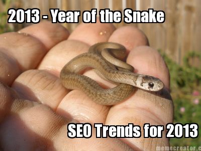 SEO Trends for 2013