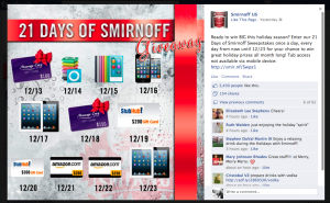 Smirnoff Holidays