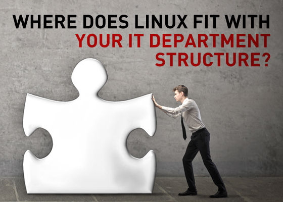 Where does Linux fit with your IT department structure