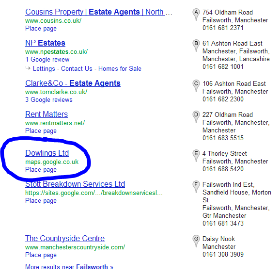 Estate Agents Failsworth Search Results
