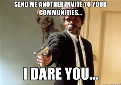 Too Many Google+ Community Invities