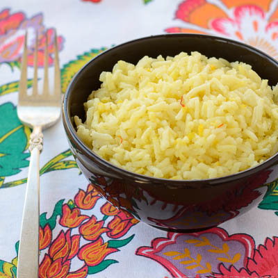 Saffron Yellow Rice | Magnolia Days