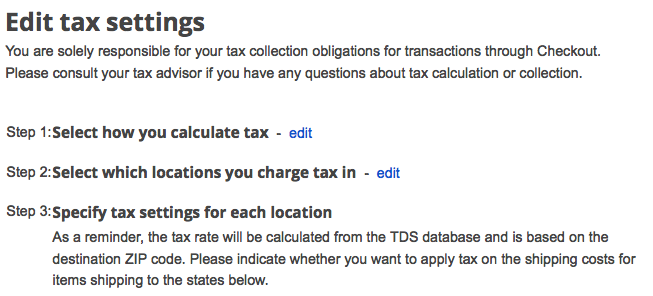 merchant center tax settings