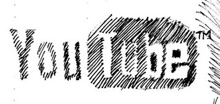 youtube logo pencil sketch