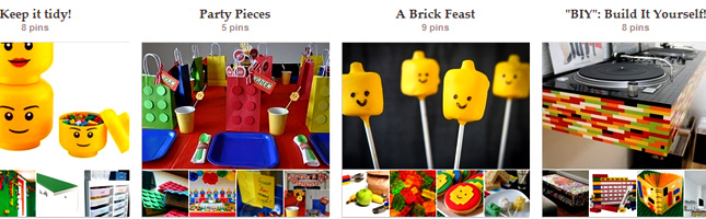 PINTEREST - LEGO MAKES A VISUAL CONNECTION