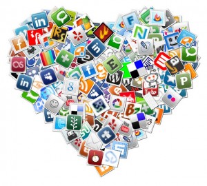  Social Media Heart by By kdonovan_gaddy via Flickr Creative Commons