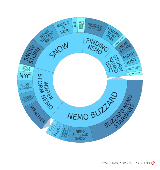 Social Media Topic Wheel