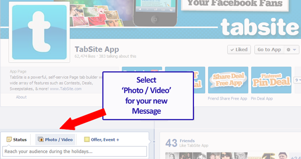 POST660 1a1Select photo video How to Post for Maximum Engagement to your Facebook News Feed