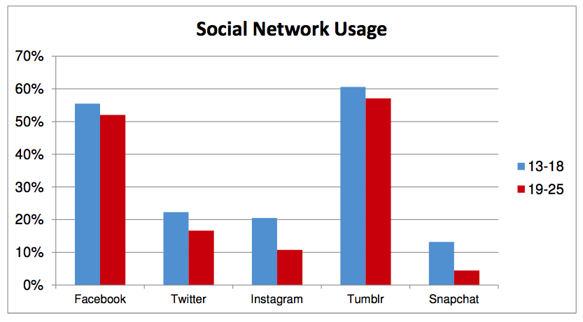 Social Networks Usage