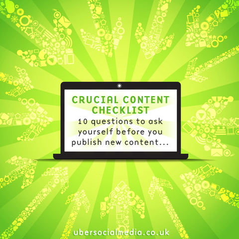 Content marketing checklist