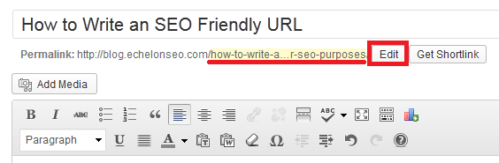 Custom SEO URL
