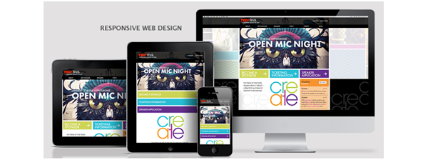 Responsive design illustration