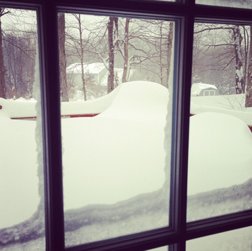 Instagram of Winter Storm Nemo