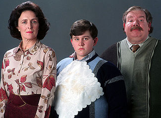 Richard Griffiths as Uncle Vernon Dursley in Harry Potter