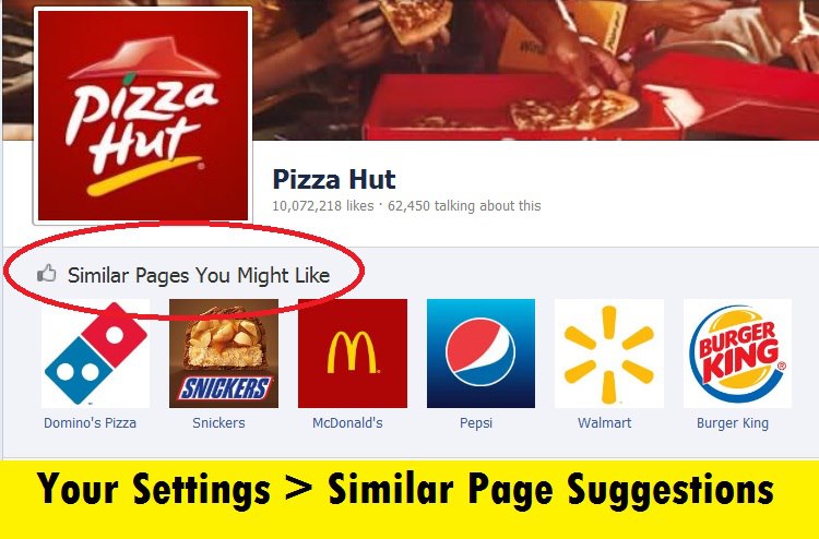 Facebook-Similar-Page-Suggestions