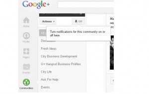 Google Communities Tip 1