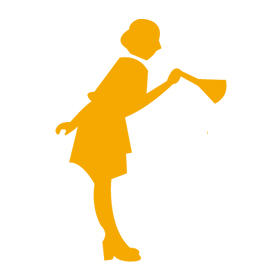 Maid2Perfection Logo design icon