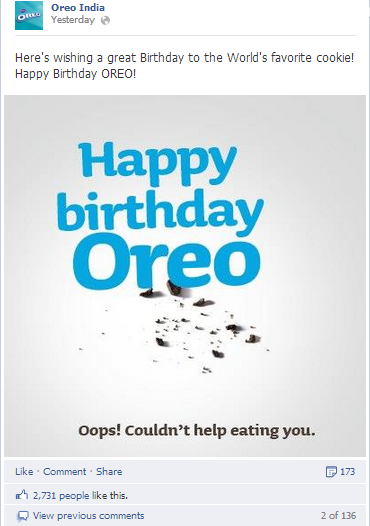 Brands Wish Oreo a Happy 101st Birthday As Indian Brands Look On - Business 2 Community