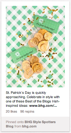 Better Homes & Gardens Created a New Board in Honor of St. Patty's Day