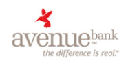 avenue bank logo, color for business branding