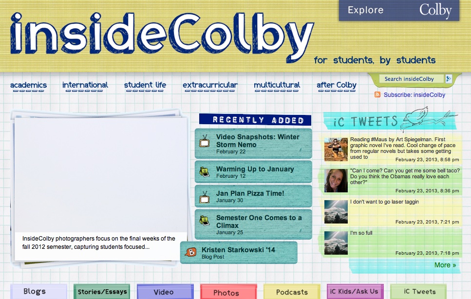 insidecolby site