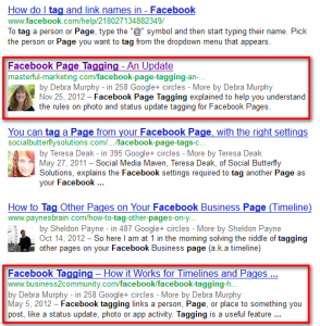 SEO Best Practices - Google Authorship & Search Results