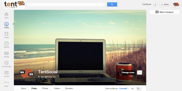 Google+ New Design